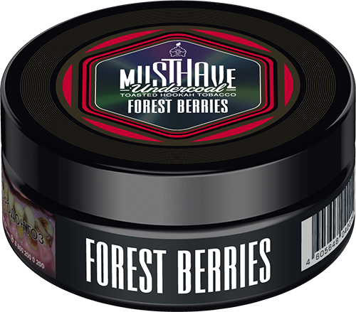 Табак MustHave - Forest Berries (Лесные Ягоды) 125 гр