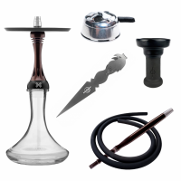 Кальян Alpha Hookah Model X Bronze в полной комплектации арт. Online